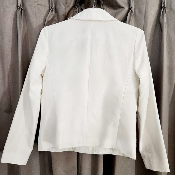 Size 0p Anne Taylor Linen Moto - Picture 4 of 4